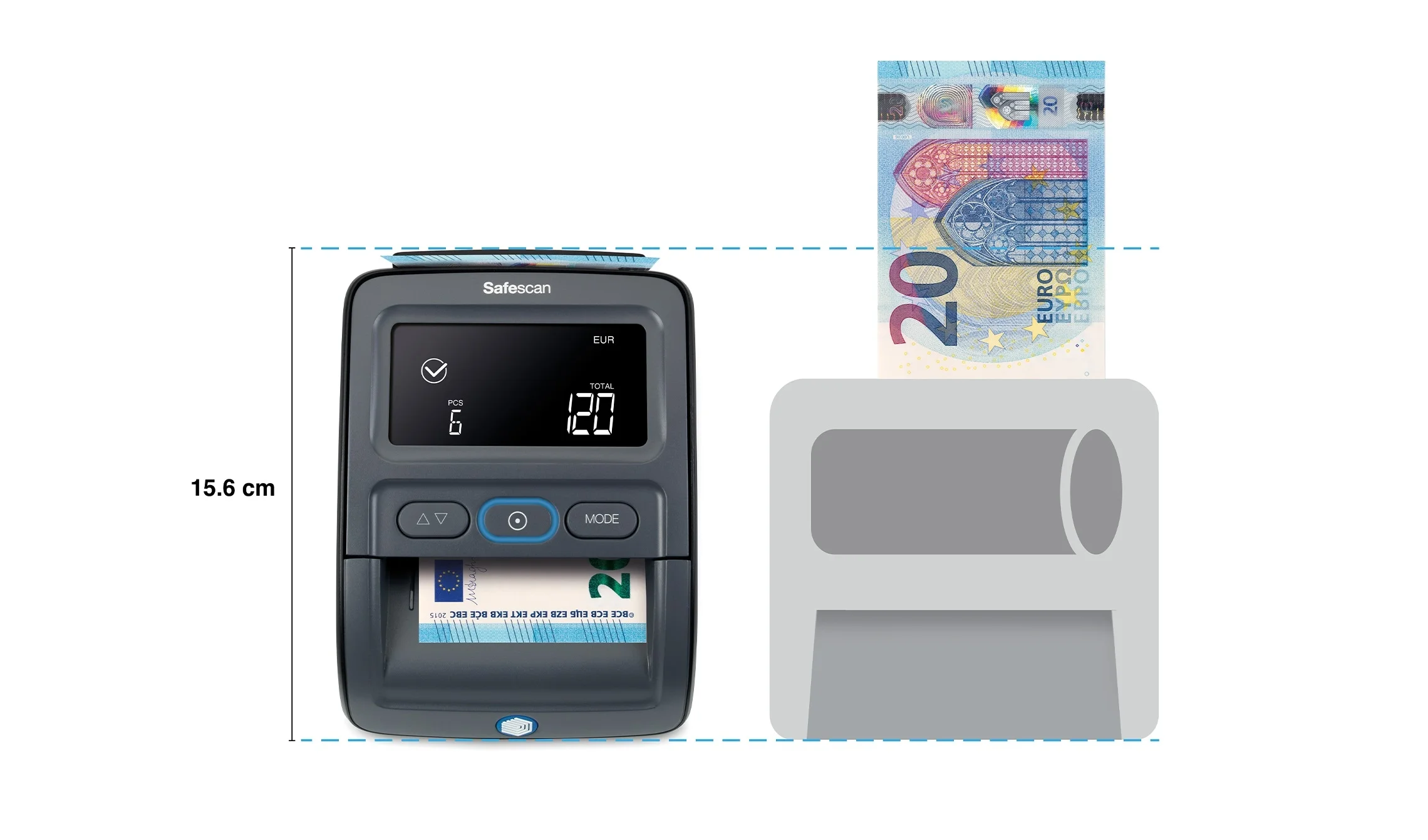Safescan 155-s automatische valsgelddetector